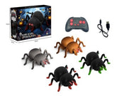 Xmas Birthday Gifts Remote Control Wall Climbing Spider Climbing up Walls for Prank Toys with Lights